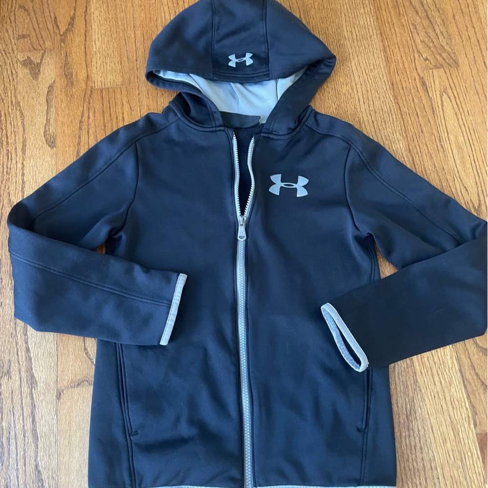 Under Armour Kids Dark Gray Hoodie Jacket